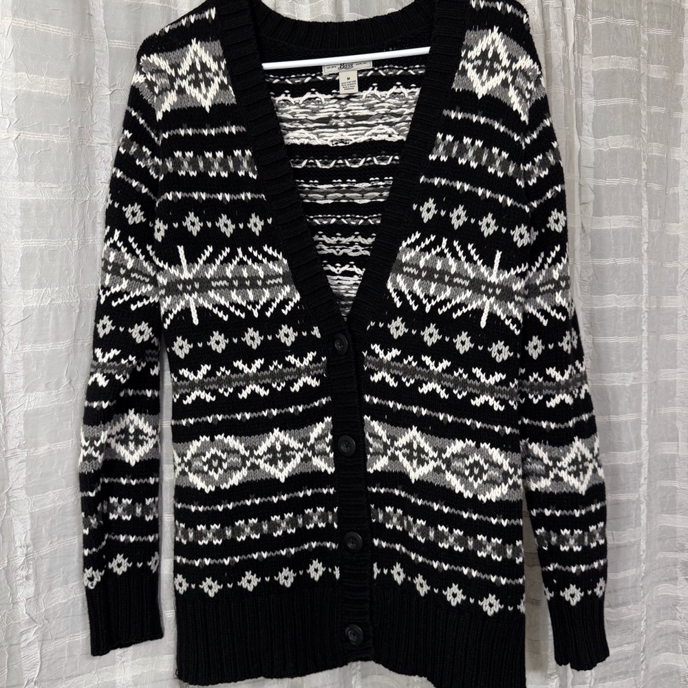 Bass Chunky Knit Cardigan